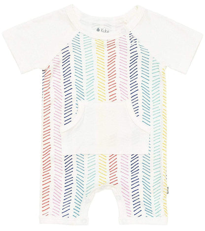 Kyte Baby Printed Short All - Herringbone (6-12 months) - HB1465SP21-3