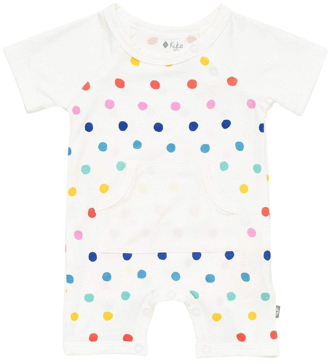 Kyte Baby Printed Short All - Polka Dots (12-18 months)