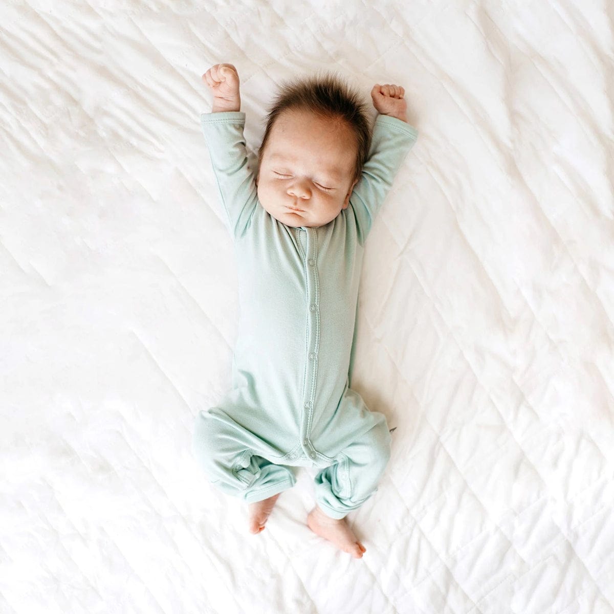 Kyte Baby Romper - Sage (12-18M) - 1407SG4