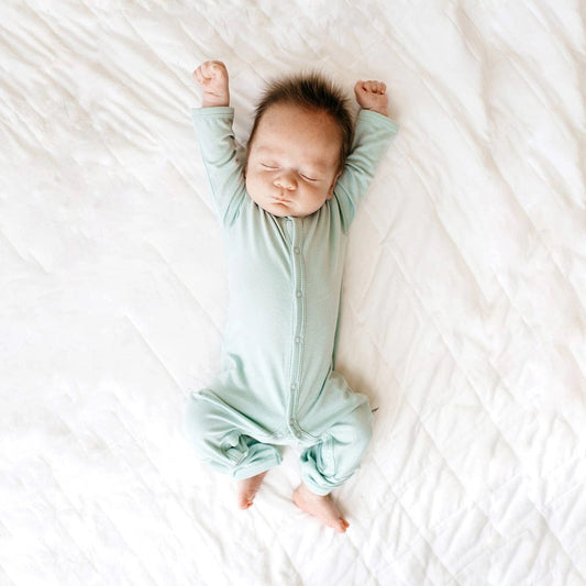 Kyte Baby Romper - Sage (12-18M) - 1407SG4