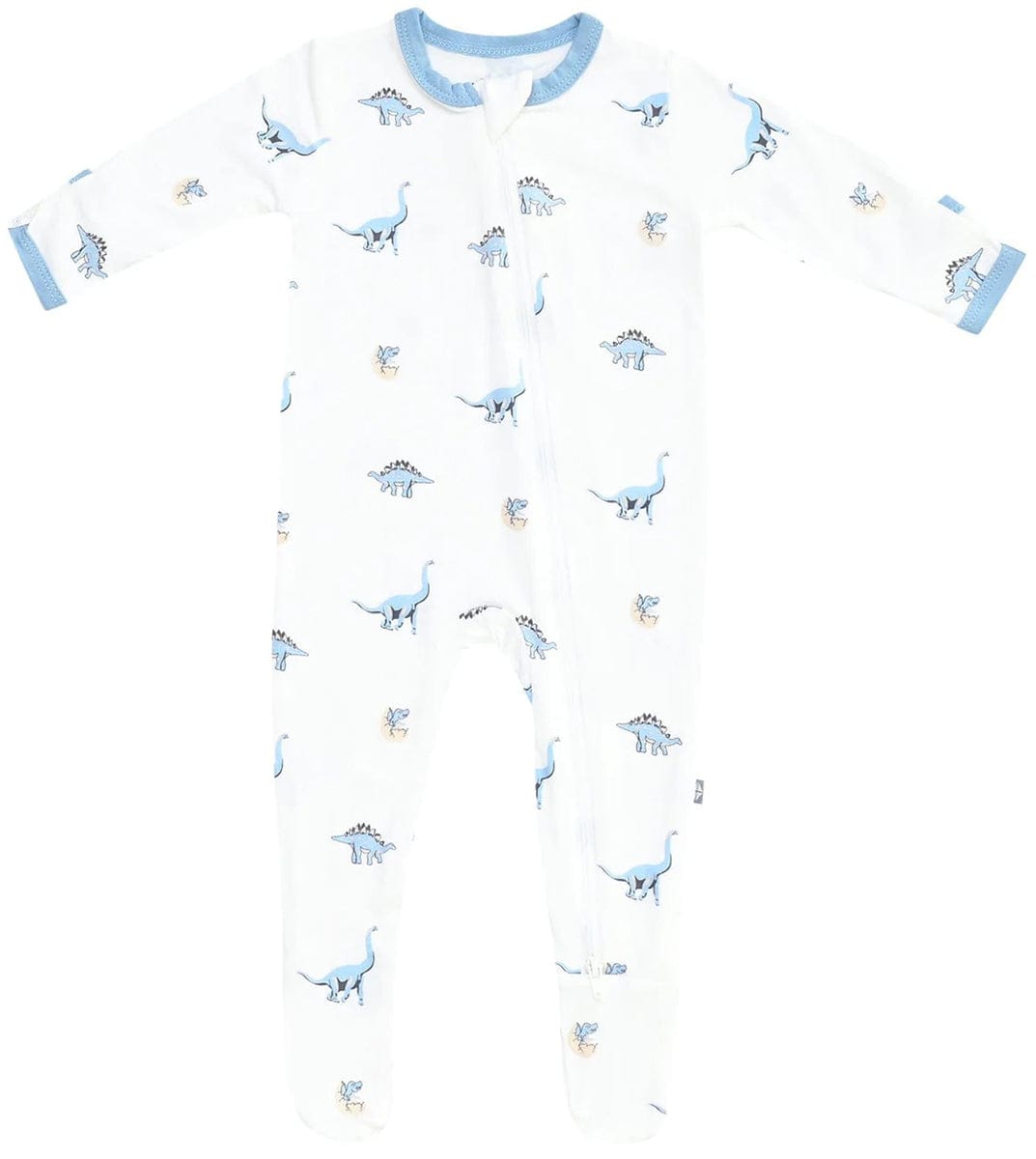 Kyte Baby Zippered Footie - Jurassic (3-6M) - 1911JR2