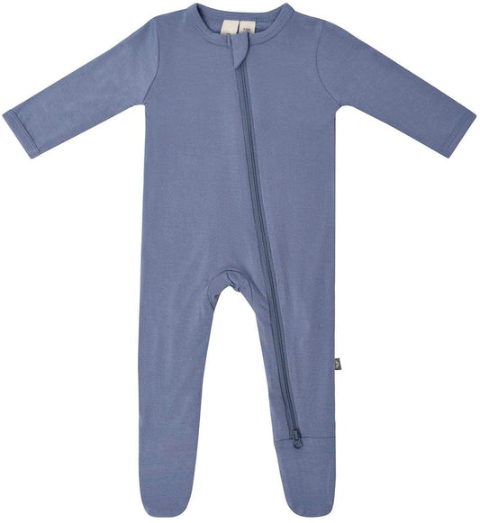 Kyte Baby Zippered Footie - Slate (3-6 months) - 1908SL2
