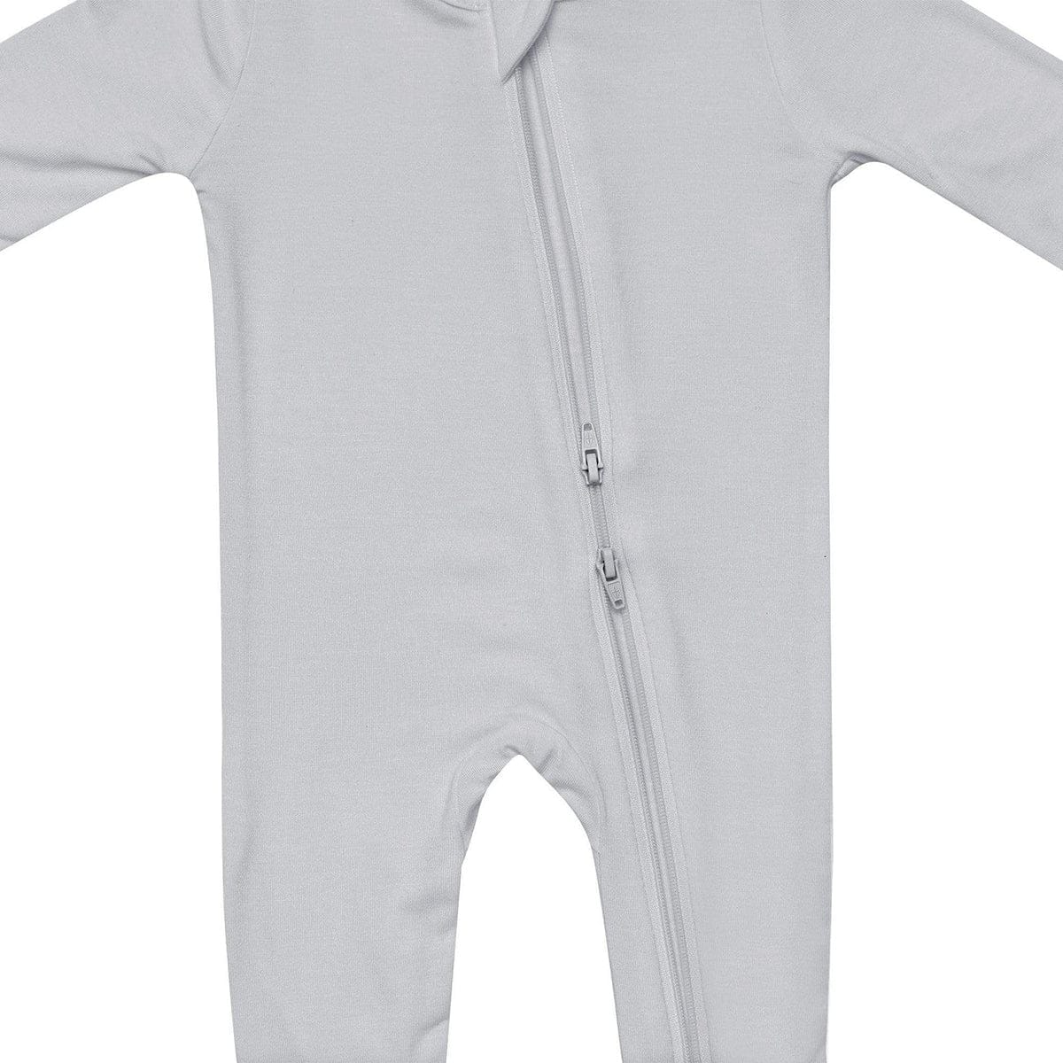 Kyte Baby Zippered Footie - Storm (0-3M) - 1908ST1