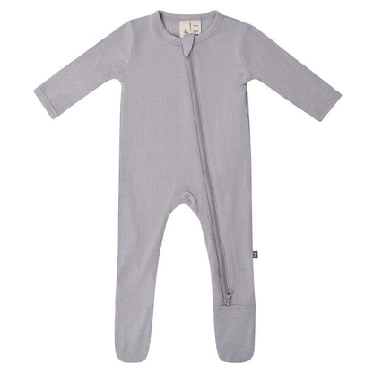 Kyte Baby Zippered Footie - Storm (6-12 months) - 1908st3