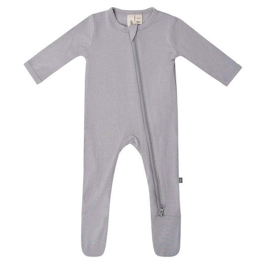 Kyte Baby Zippered Footie - Storm (6-12 months) - 1908st3