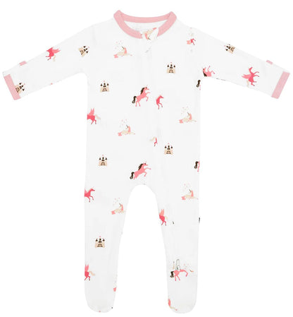 Kyte Baby Zippered Footie - Unicorn (Newborn) - 1911UN0