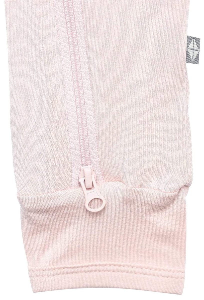 Kyte Baby Zippered Romper - Blush (0-3 months) - 1907BS1