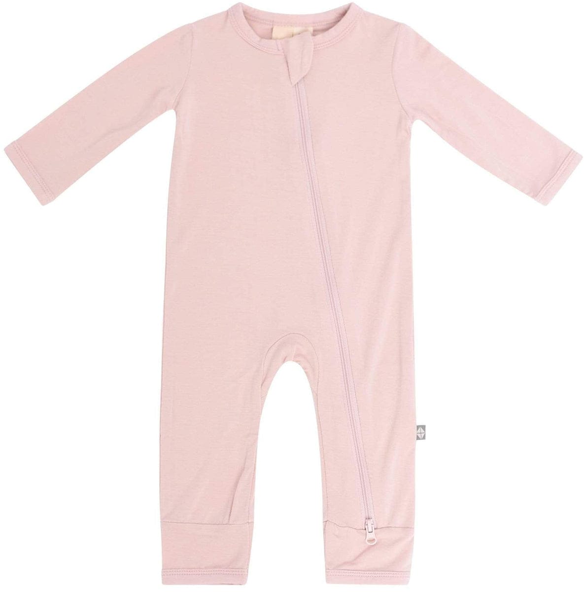 Kyte Baby Zippered Romper - Blush (0-3 months) - 1907BS1