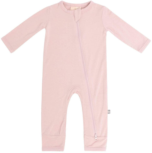 Kyte Baby Zippered Romper - Blush (0-3 months) - 1907BS1