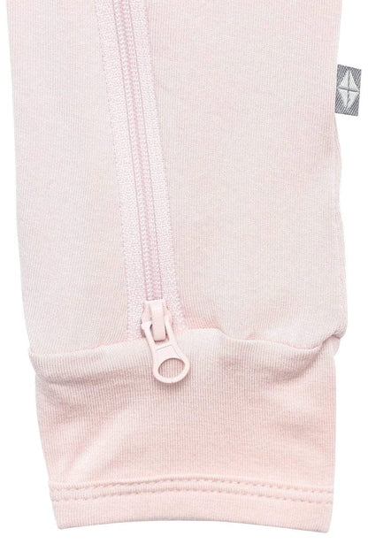 Kyte Baby Zippered Romper - Blush (3-6 months) - 1907BS2