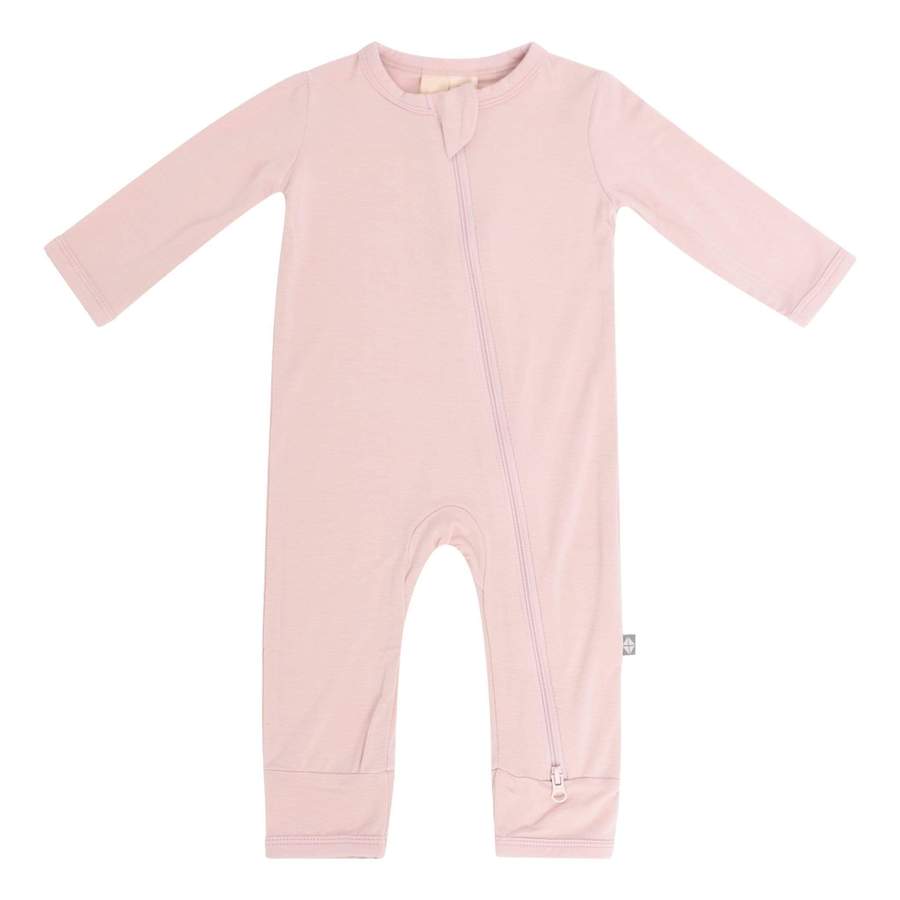 Kyte Baby Zippered Romper - Blush (6-12 months) - 1907BS3