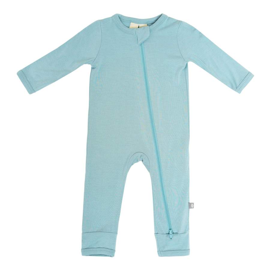 Kyte Baby Zippered Romper - Seafoam (12-18 months) - 1907SF4
