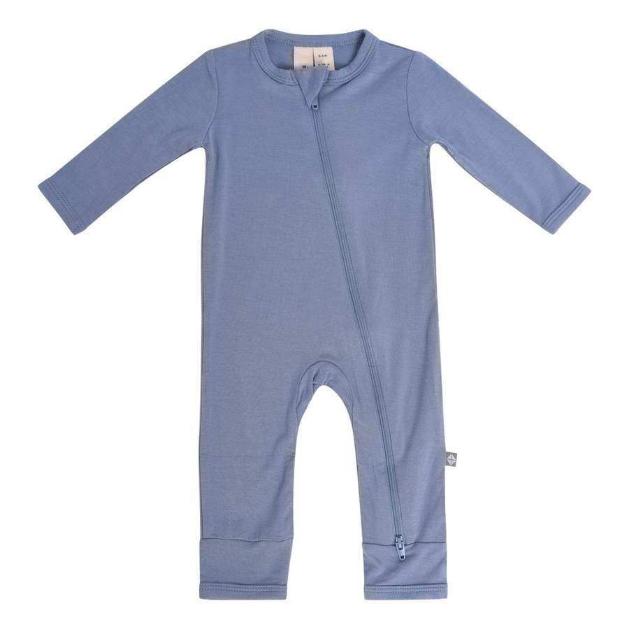 Kyte Baby Zippered Romper - Slate (6-12 months)