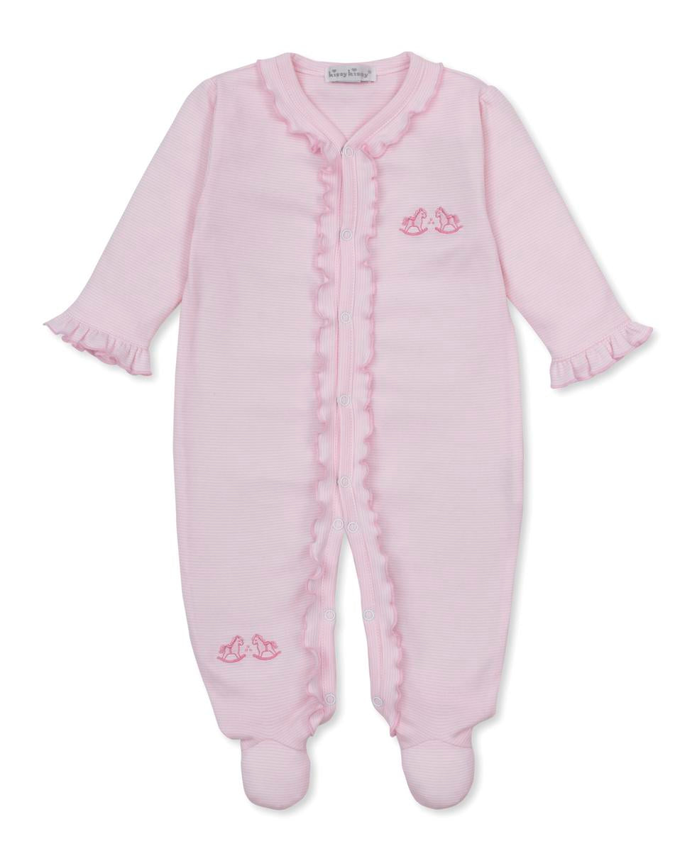 Kissy Kissy Footie - Gingham Rockers, 0-3M