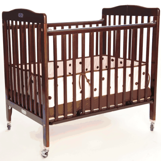 LA Baby Deluxe Portable Crib 883A - Cherry - 883A-C