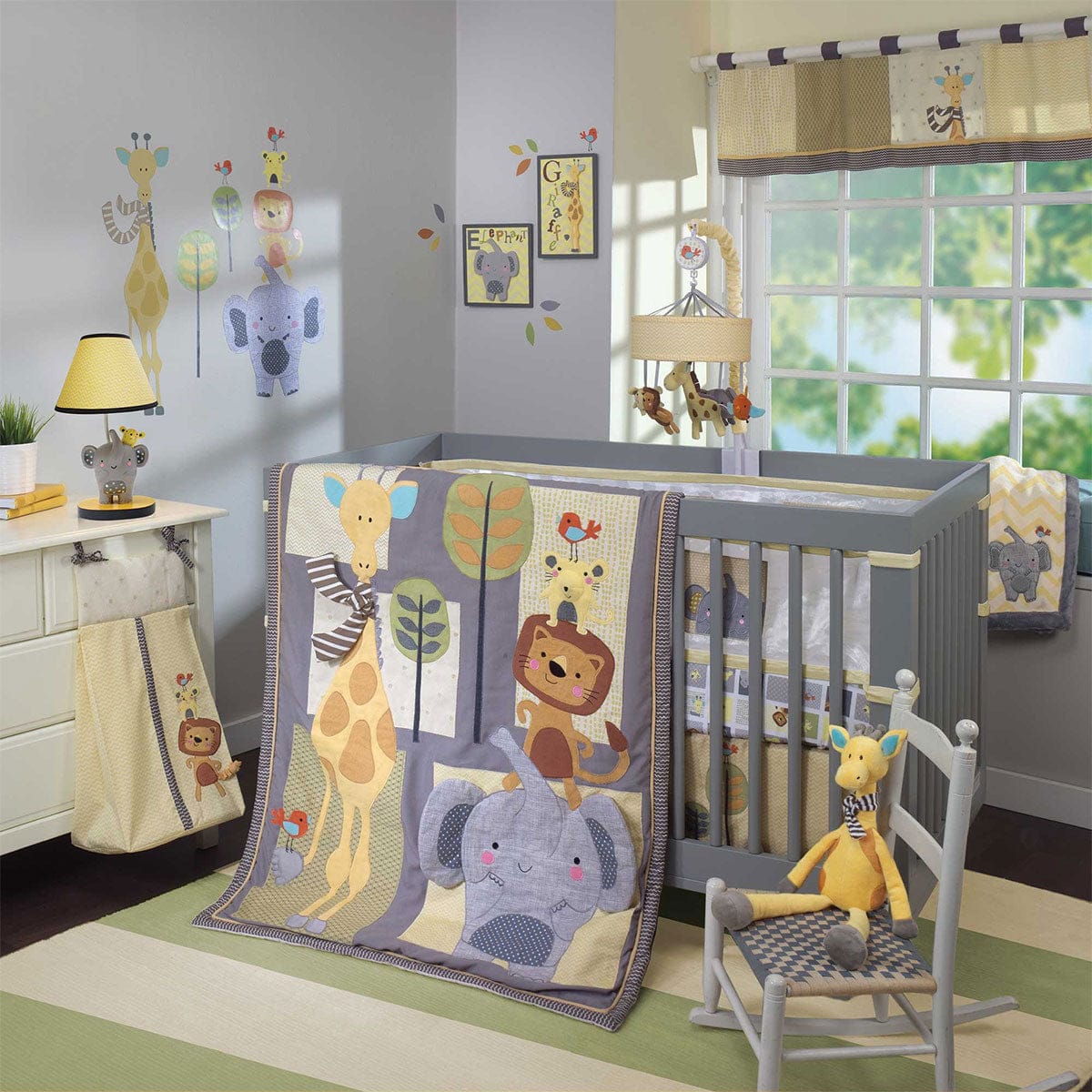Lambs & Ivy Cornelius 4 Piece Crib Bedding Set - 554004V