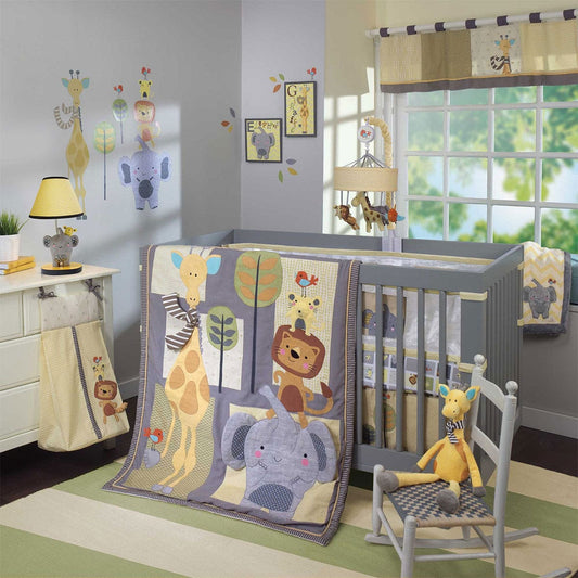 Lambs & Ivy Cornelius 4 Piece Crib Bedding Set - 554004V