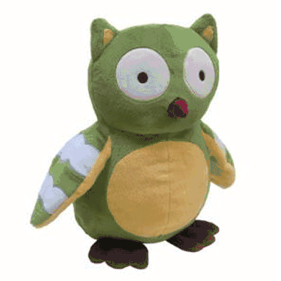 Lambs & Ivy Enchanted Forest Plush Toy Owl - 6343
