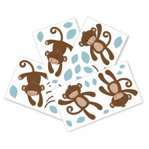 Lambs & Ivy Giggles Wall Appliques - 533048