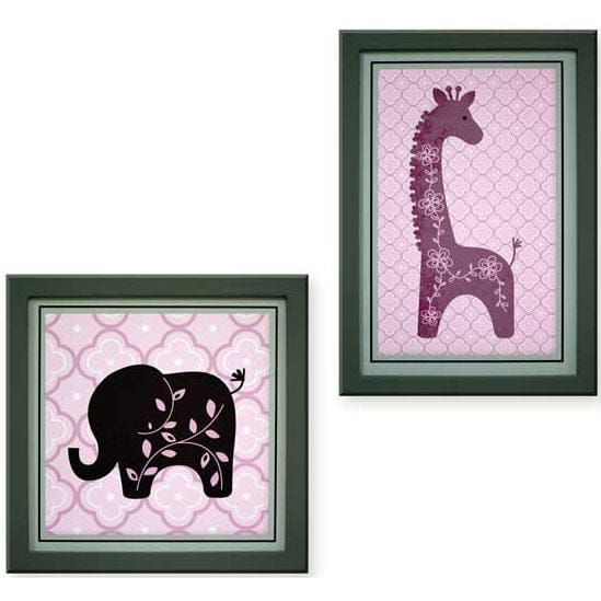 Lambs & Ivy Lavender Jungle Wall Décor - 557012