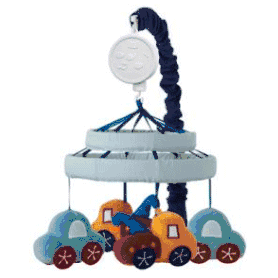 Lambs & Ivy Little Traveler Musical Mobile - 537018