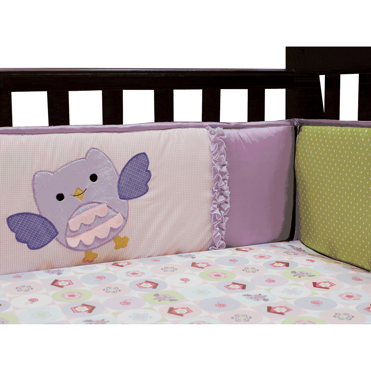 Lambs & Ivy Mystic Forest Crib Bumper - 548002B