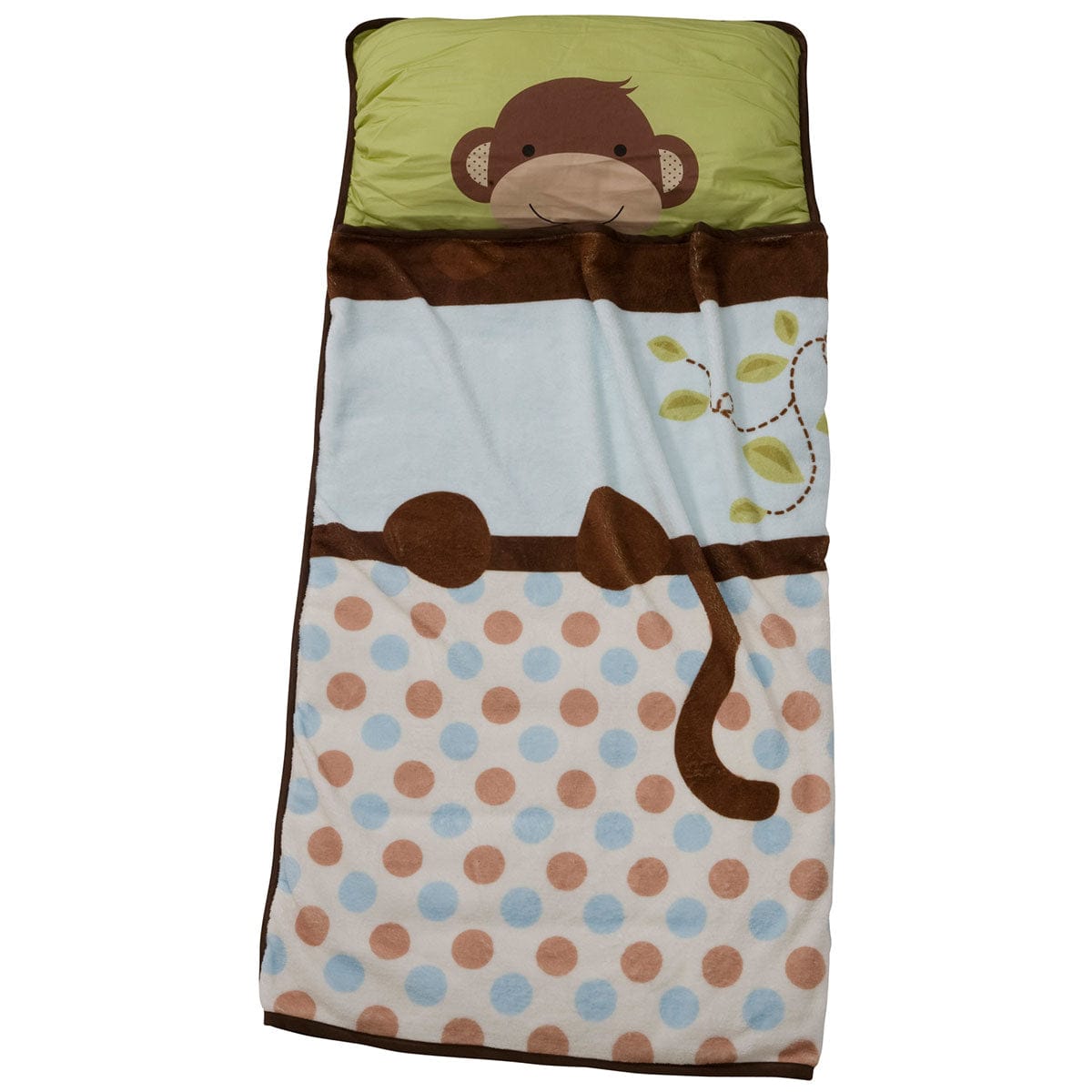 Lambs & Ivy Nap Mat - Brown Monkey - 958BM