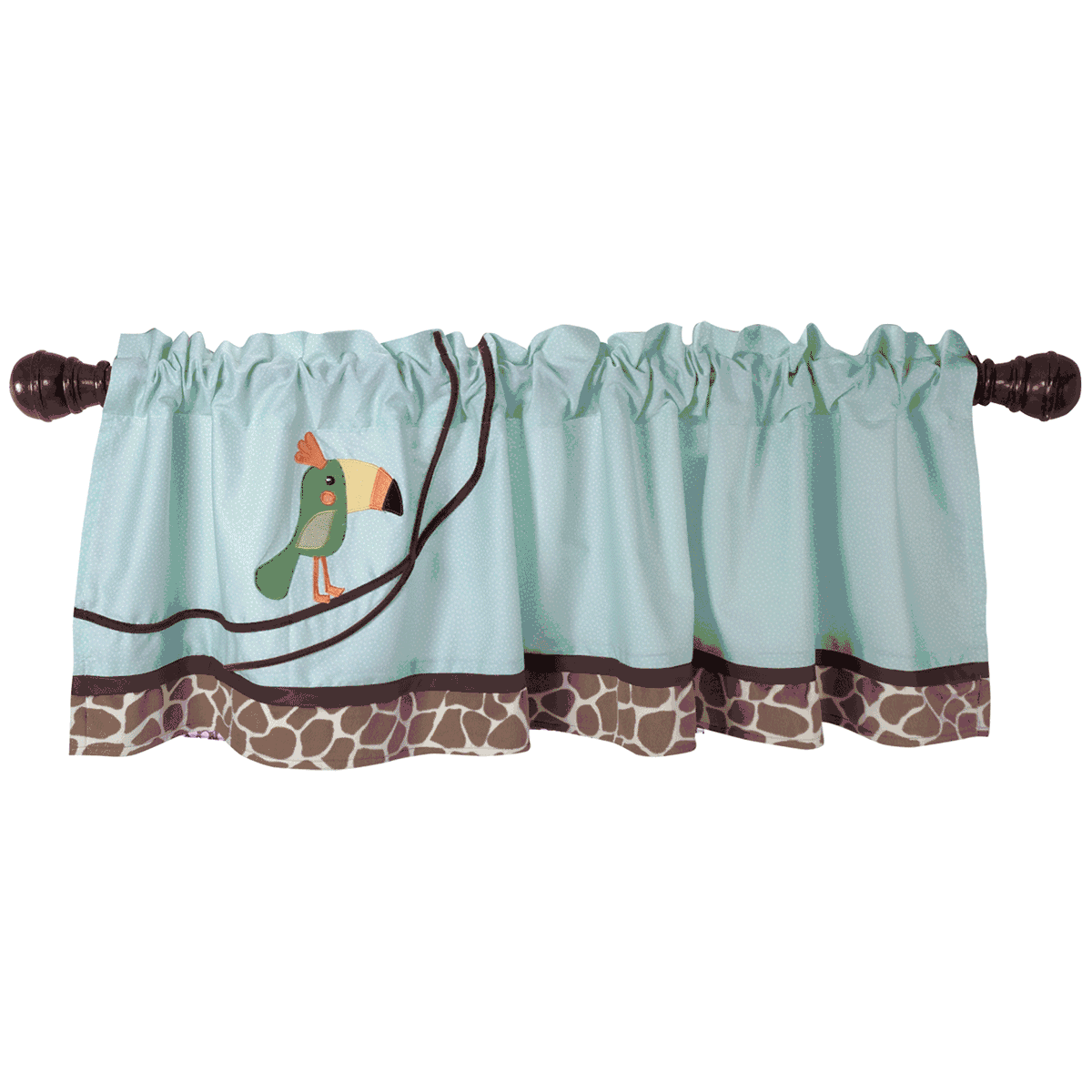 Lambs & Ivy Peek A Boo Jungle Window Valance