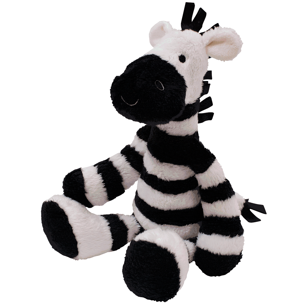 Lambs & Ivy Peek A Boo Jungle Zeke - Plush Zebra - 543043Z