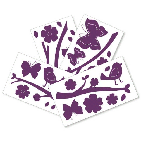 Lambs & Ivy Plumberry Wall Appliques - 525048