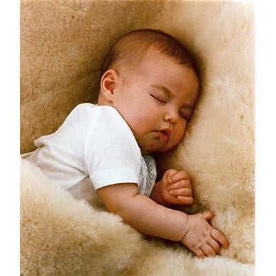 Lamby Lambskin Cuddle Rug - L7001