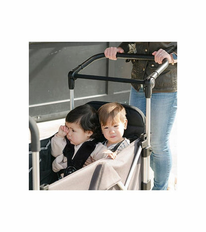 Larktale Caravan (3 Seater) Stroller Wagon Bundle - Mornington Gray - 3SEAT-LK50008