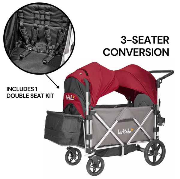 larktale caravan stroller wagon complete Larktale Caravan (3 Seater) Stroller Wagon Complete Bundle