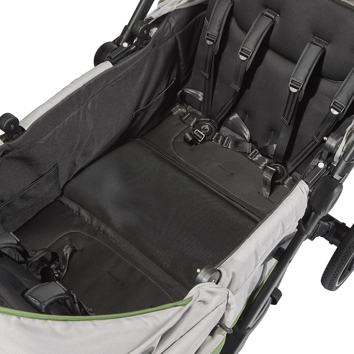 Larktale Caravan Coupe Quad (4 Seater) Stroller Wagon - Byron Black - LK51039