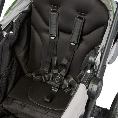 Larktale Caravan Coupe V2 (2 Seater) Stroller Wagon - Gray / Blue - LK51021