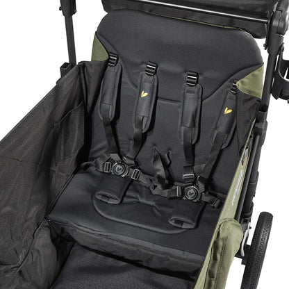 Larktale Caravan Quad (4 Seater) Stroller Wagon - Chelsea Green - LK50037
