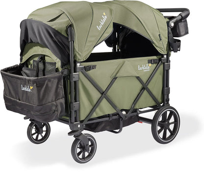 Larktale Caravan Quad (4 Seater) Stroller Wagon - Chelsea Green - LK50037