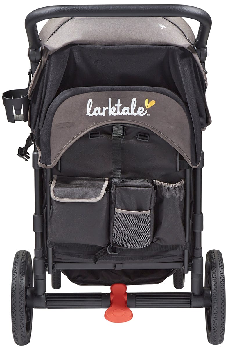 Larktale Caravan Stroller Wagon Complete - Byron Black / Pebble Gray (Albee Exclusive) - LK50019