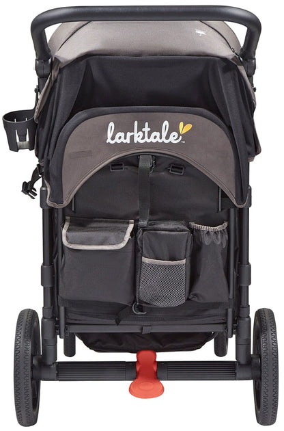 Larktale Caravan Stroller Wagon Complete - Byron Black / Pebble Gray (Albee Exclusive) - LK50019