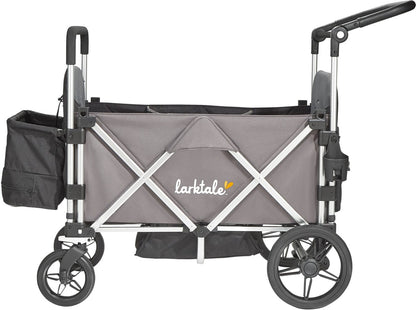 Larktale Caravan Stroller Wagon Complete - Mornington Gray/Byron Black - LK50009