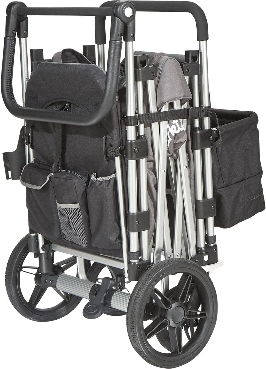 Larktale Caravan Stroller Wagon Complete - Mornington Gray/Clovelly Yellow - LK50008-LK50506