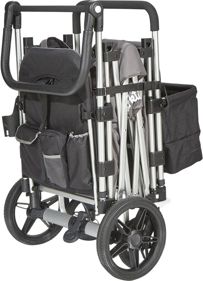 Larktale Caravan Stroller Wagon Complete - Mornington Gray/Clovelly Yellow - LK50008-LK50506
