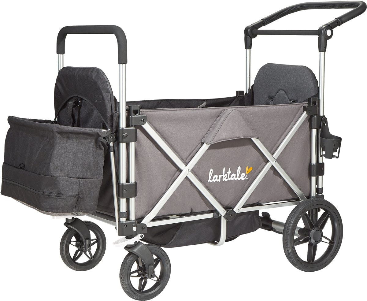 Larktale Caravan Stroller Wagon Complete - Mornington Gray/Clovelly Yellow - LK50008-LK50506