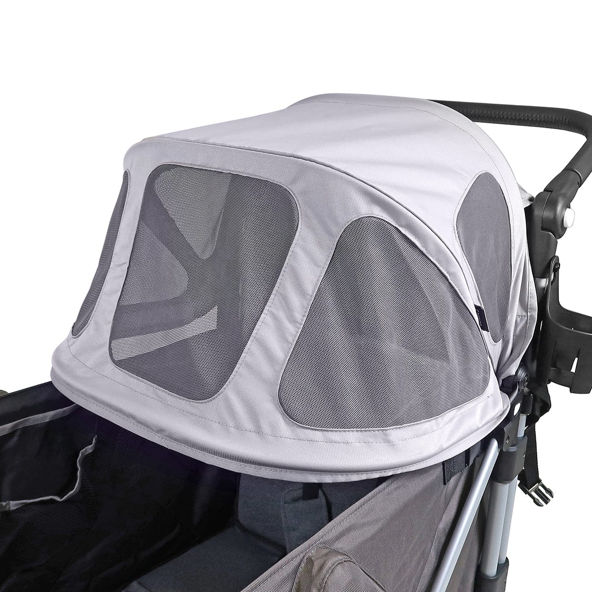 Larktale Caravan Stroller Wagon Summer Canopy Set - Nightcliff Stone - LK50524