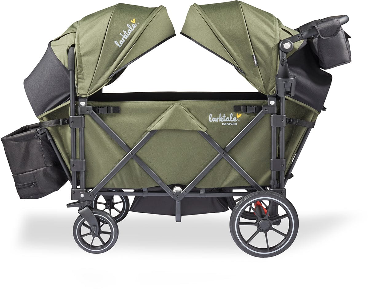 Larktale Caravan V3 (2 Seater) Stroller Wagon - Chelsea Green - LK50047