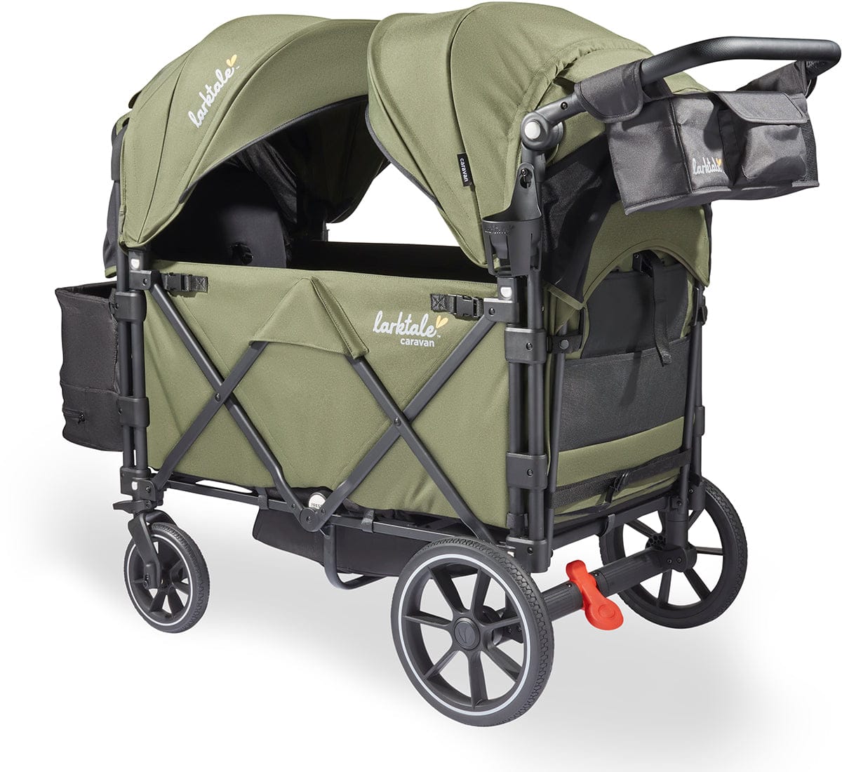 Larktale Caravan V3 (2 Seater) Stroller Wagon - Chelsea Green - LK50047