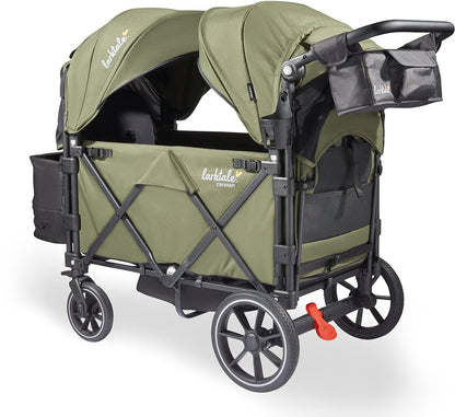 Larktale Caravan V3 (2 Seater) Stroller Wagon - Chelsea Green - LK50047