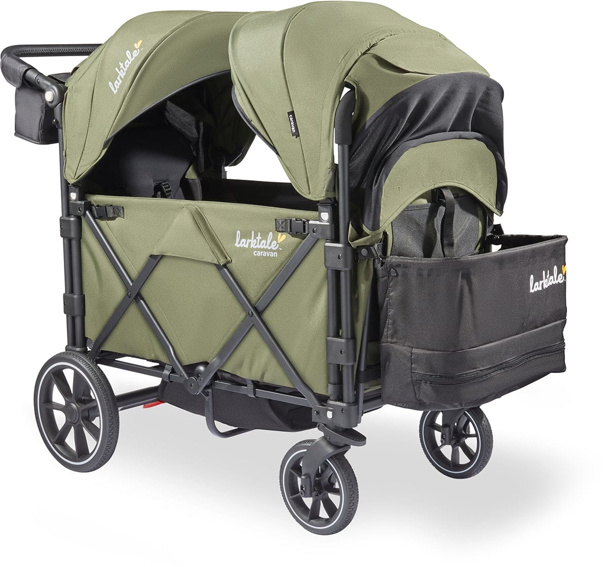 Larktale Caravan V3 (2 Seater) Stroller Wagon - Chelsea Green - LK50047
