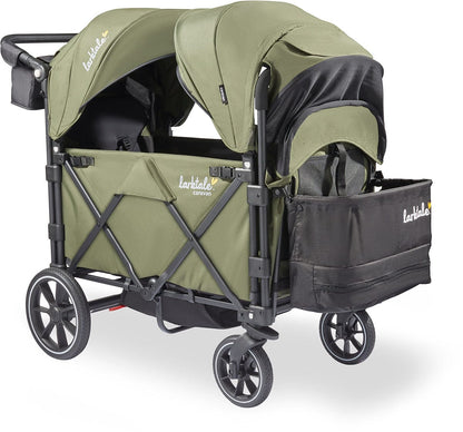 Larktale Caravan V3 (2 Seater) Stroller Wagon - Chelsea Green - LK50047