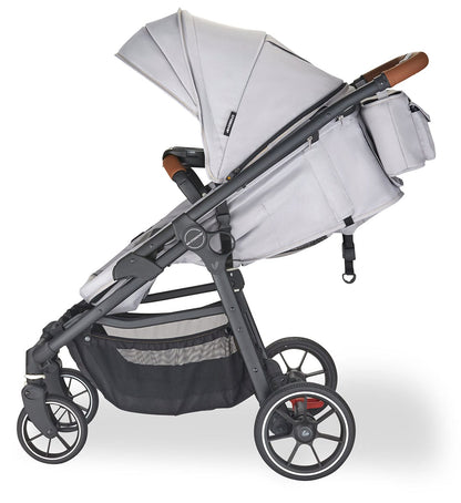 Larktale Crossover (2 Seater) Convertible Stroller Wagon - Byron Black - LK53000
